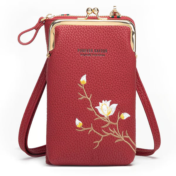 Women Sling Cross-Body Wallet