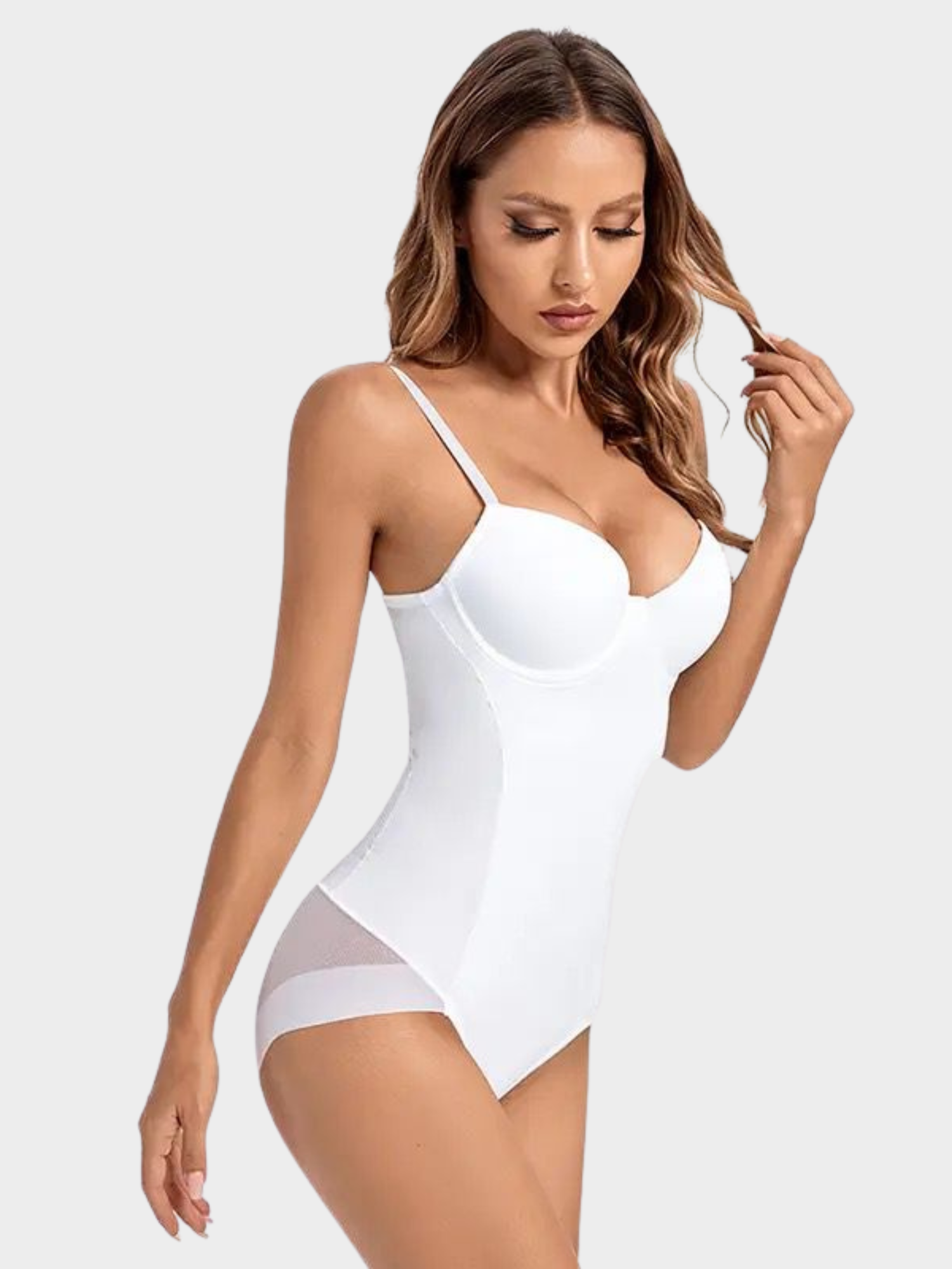 Body Modelador Suit Modern Slim Com Bojo