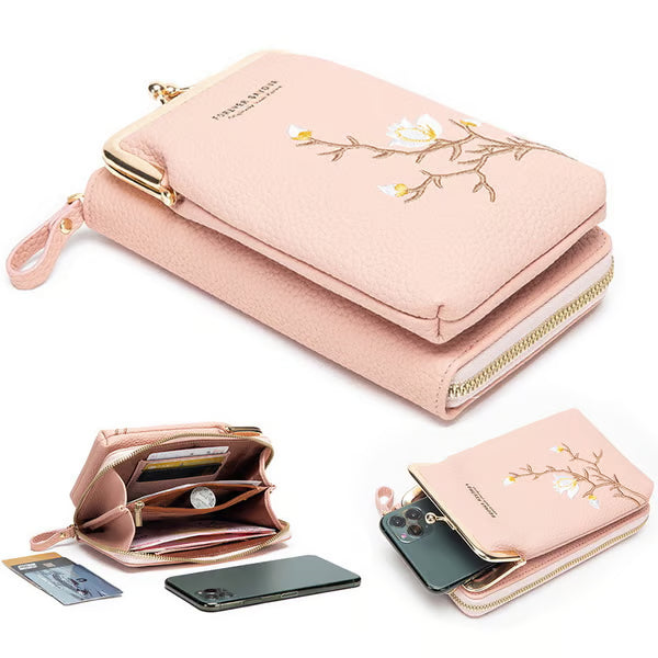 Women Sling Cross-Body Wallet