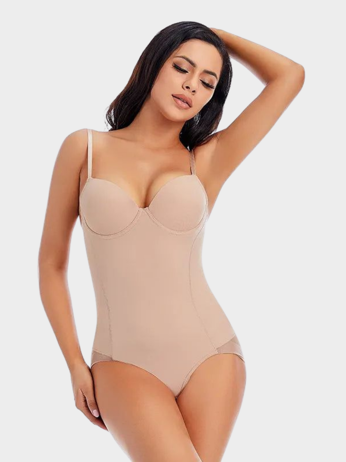 Body Modelador Suit Modern Slim Com Bojo