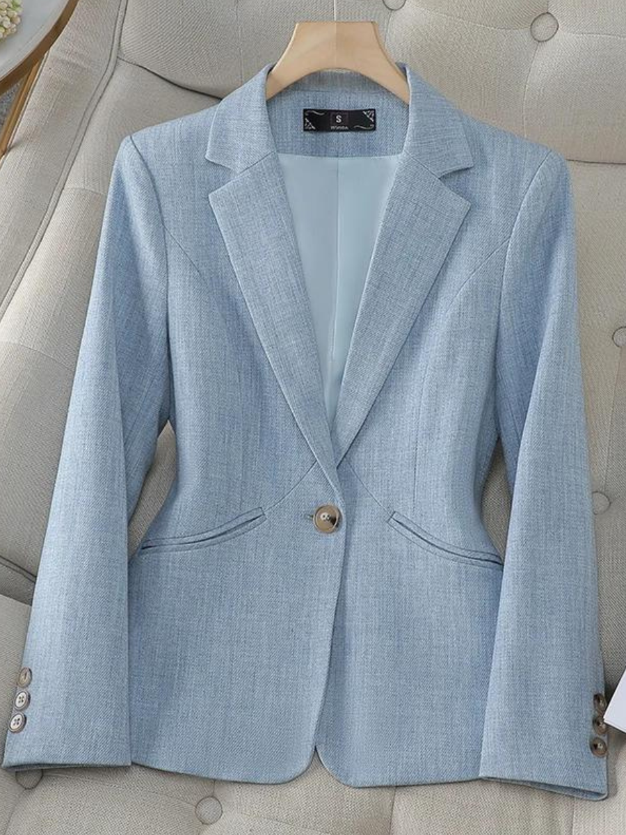 Blazer Feminino Alfaiataria Acinturado Beauty