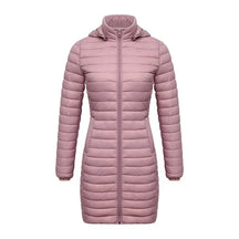 Jaqueta Feminina Puffer Snow Hooded Rosa