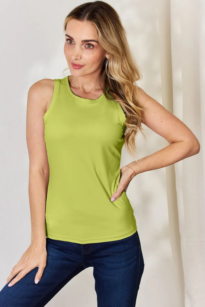 Essential Fitted Sleeveless Basic Tank Top