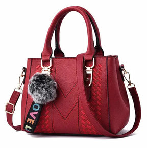 Bolsa Feminina de Couro Love Vintage